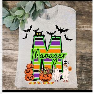 Manager shirt Halloween cute popular trending work